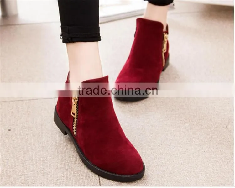 Professional rain boots women denim ankle boots women with CE certificate XT-DA0768