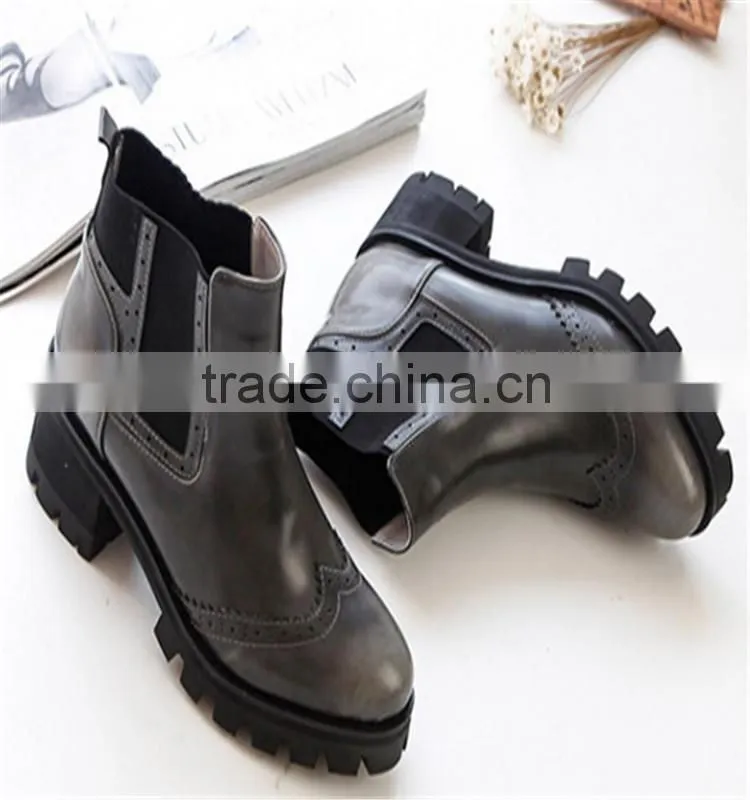 Platform sole thigh high high platform sexy lady heel deep brown boots