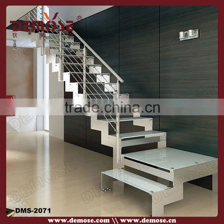 stailness steel small space stairs