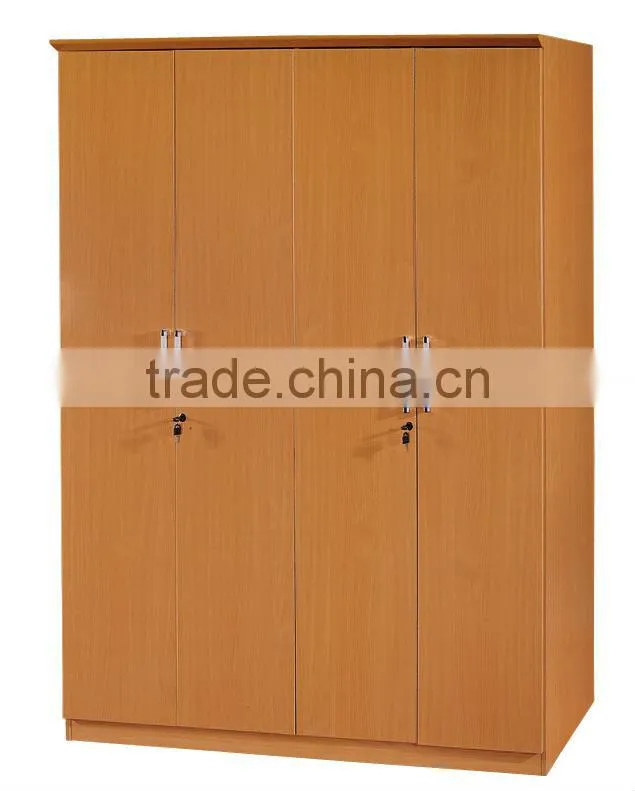 hot sale cheap popular fashion modern 2 door with drawer MDF wardrobe closet