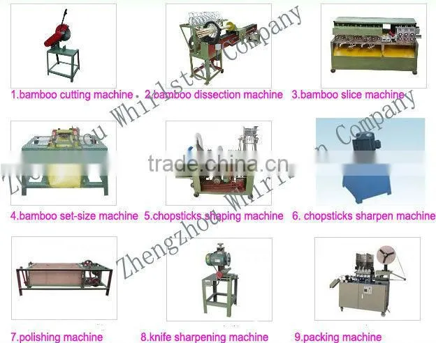 hitech bamboo chopstick making machine