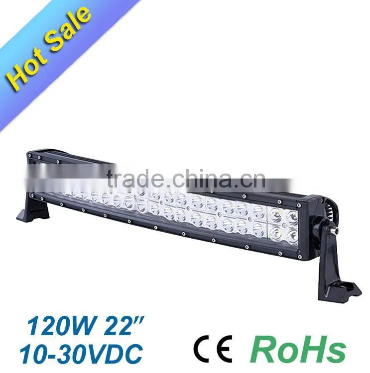 120W Off road Curved Led Light Bar Curved Led Light Bar