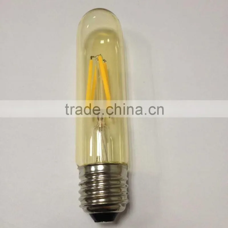 ETL CE T25/T30 LED FILAMENT BULB LIGHTING LAMP E27/E26 4W AMBLE GLASS