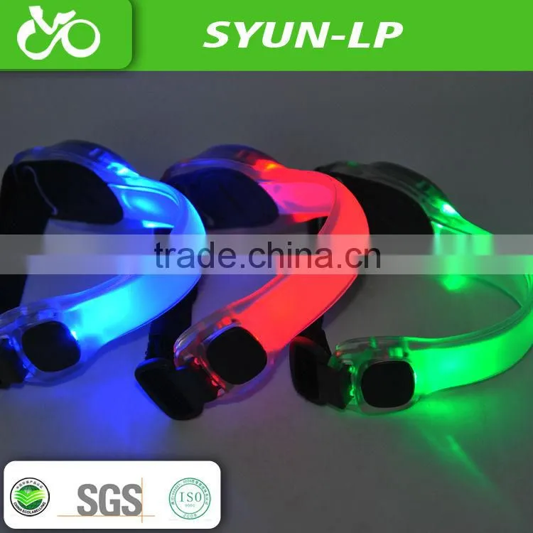 2013 new product outdoor warming hiking bicycle armband led flashlight