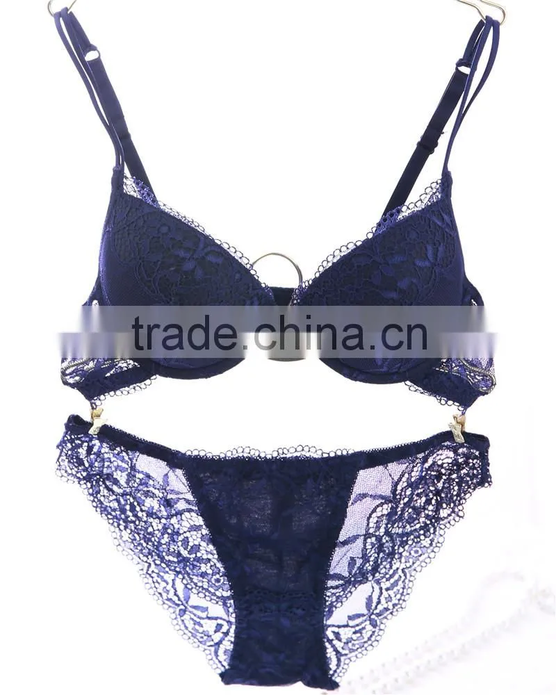 Fancy Beautiful Young Girls lady lace sexcy Underwear bra set