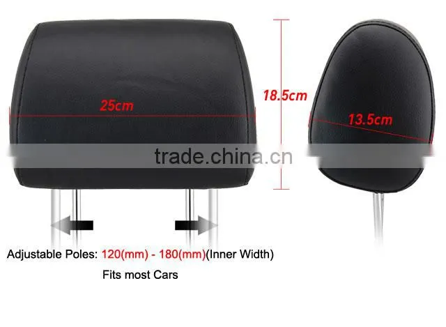 New and Hot 7" Car TFT LCD Headrest Monitor