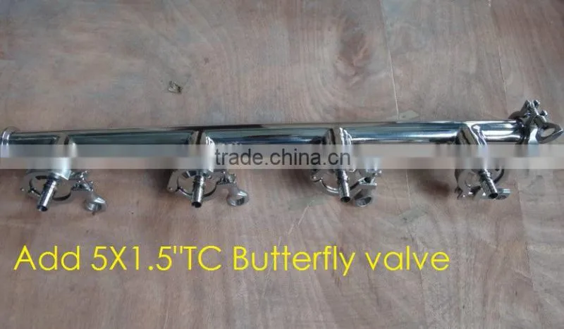 Stainless Steel Keg Filling Manifold