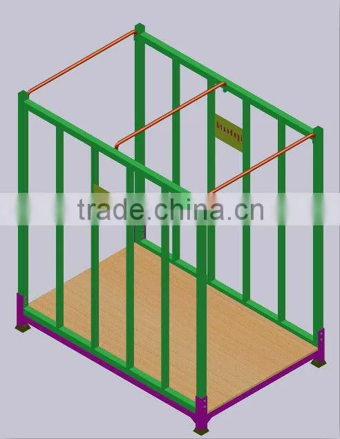 Top quality China adjustable steel mesh warehouse cage for warehouse material storage