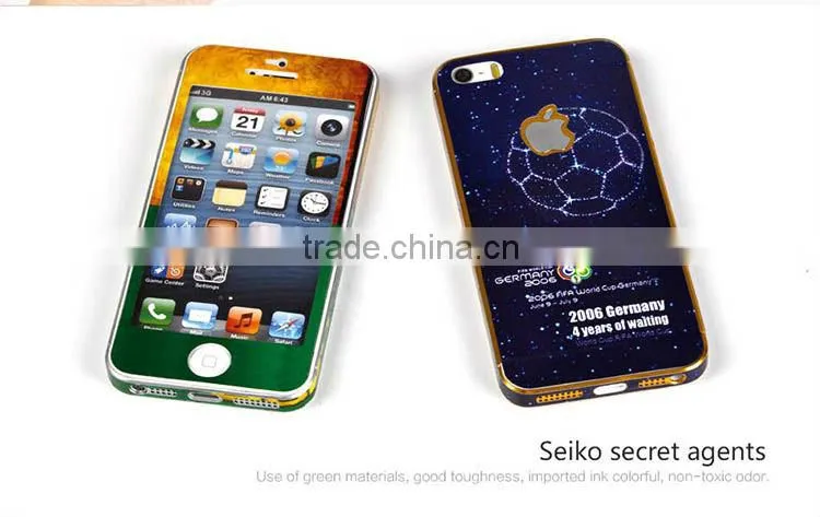 Mobile Phone 3M Vinyl Skin Gift For Iphone 5s