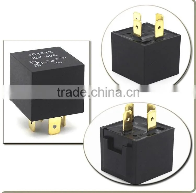 Water-proof SPST relay 12v 24v 40a normal open relay