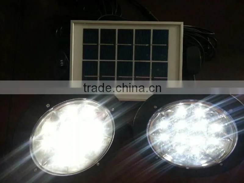 5W portable moving solar lighting system