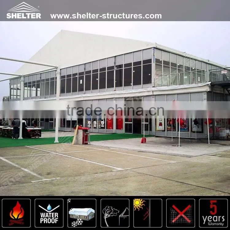 Giant A shaped frame double layer tent for conference exhibition event tent