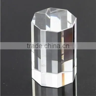 New cuboid blank trophy crystal souvenir cubes