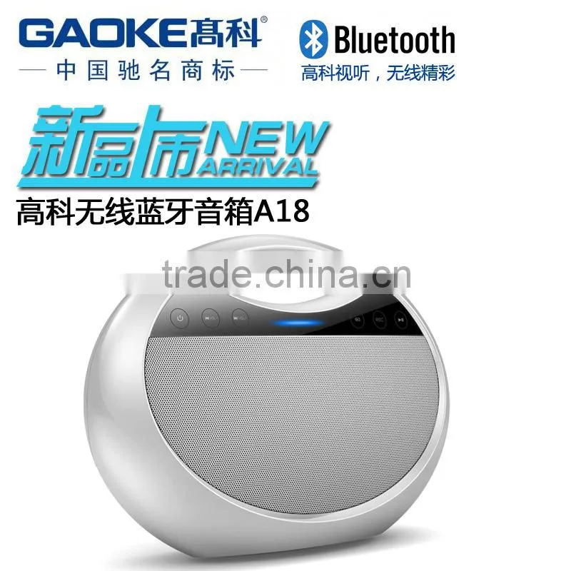 2013 Newest Best Waterproof Bluetooth Speaker With Dual Mic Design A18