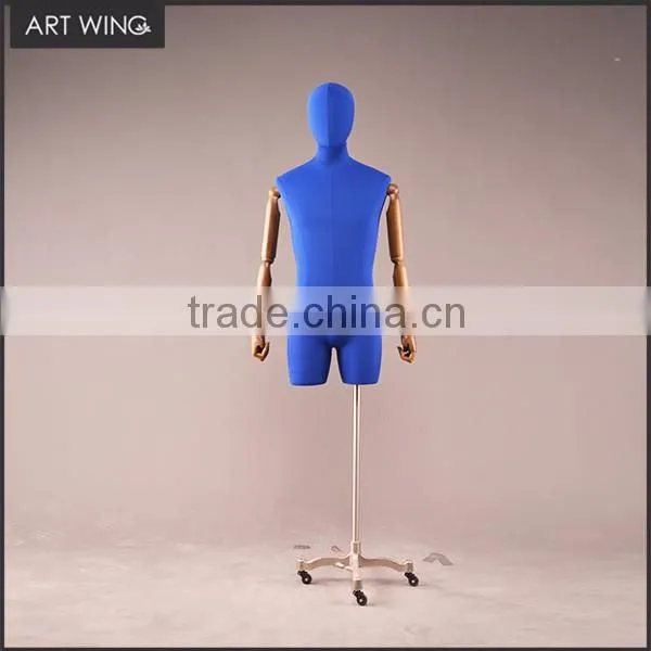 life size tailor suits half body man clothing dummy manikin