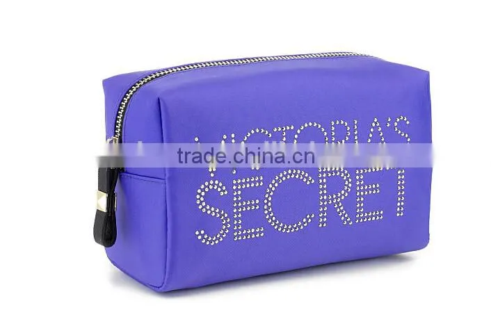 Brazil high end ladies travel cosmetic bag/makeup bags