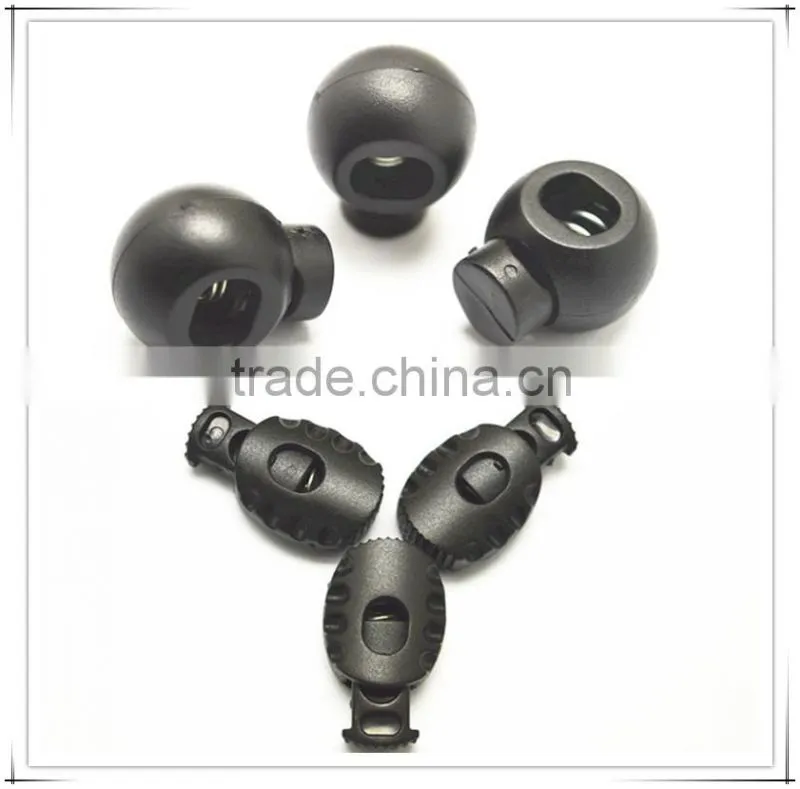plastic shoe lace locks, cord lock, shoelace with plastic locks