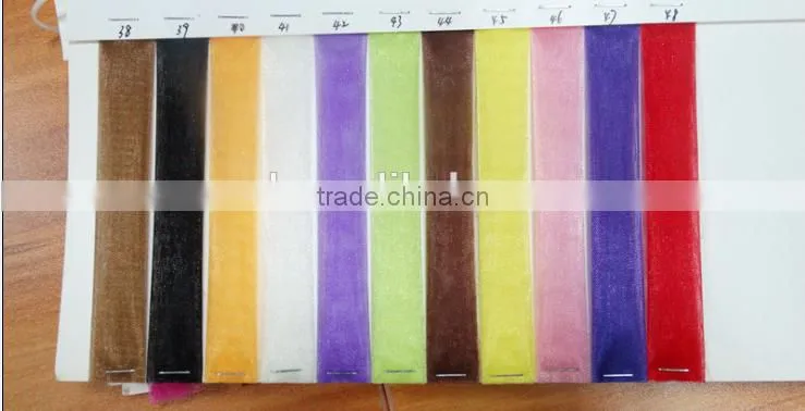 gold custom pure silk organza bags/pouch for necklace
