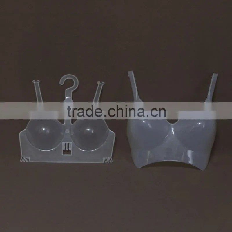 hanging transparent female bra/bust/underwear mannequin for sale with hook