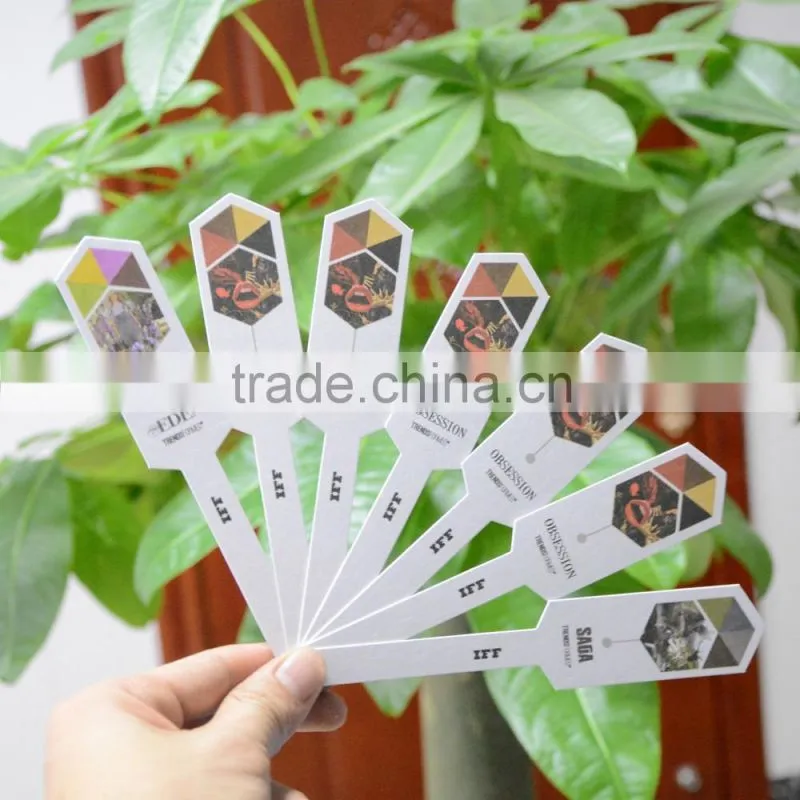 CMYK printing logo best selling perfume test paper