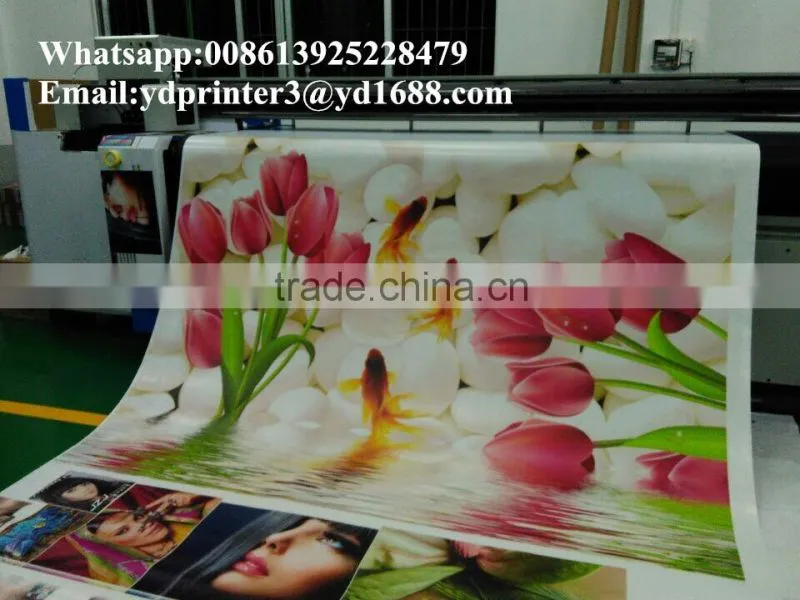 Canvas uv hybrid printer inkjet canvas artwork UV digtial printing machine for canvas paper