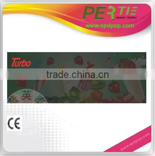 digital signage wall mount pop display rack epd screen epop e paper display circular display promotional cards