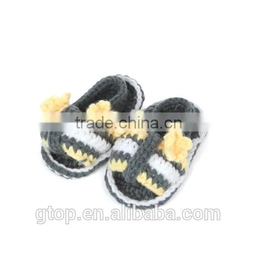 Wholesale Baby Handmade Crochet Shoes Supplier for 1-10 months old S-0039