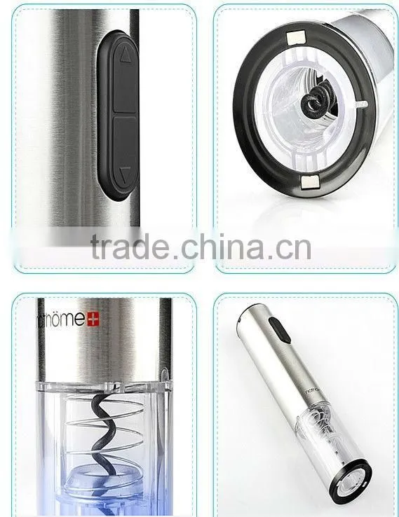 Electric wine opener for red wine bottle opener stainless steel wine bottle opener.