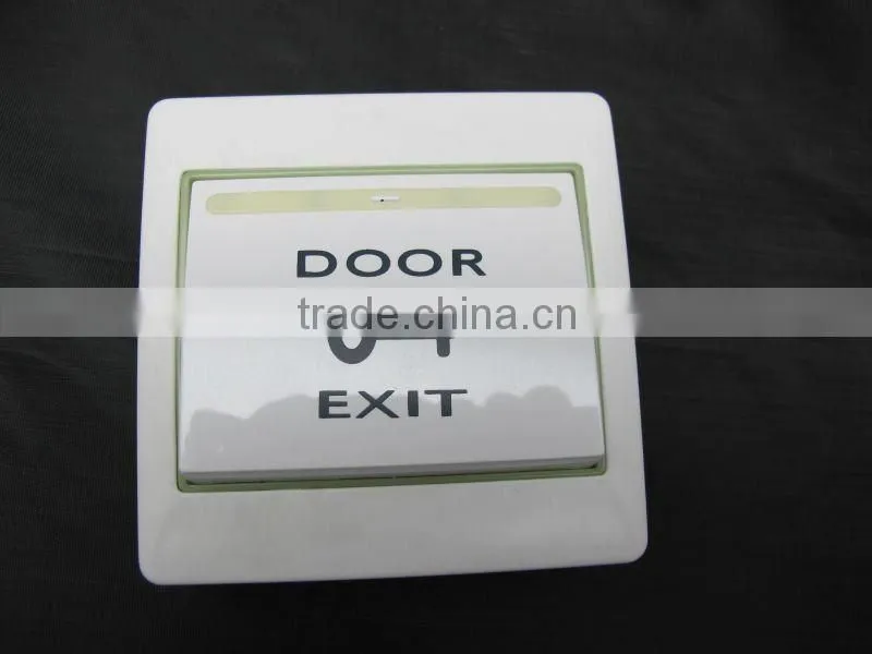 PC Fire Retardant Material and Silver Contact,with luminous Exit Button