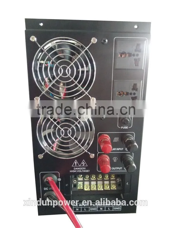 Factory Price 2KW Grid Tie Solar Power Inverter/2000W Offgrid Solar Hybrid Inverter with Built-in Charge Controller