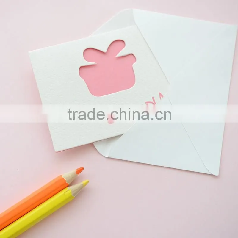 China supplier printing wedding invitation greeting card