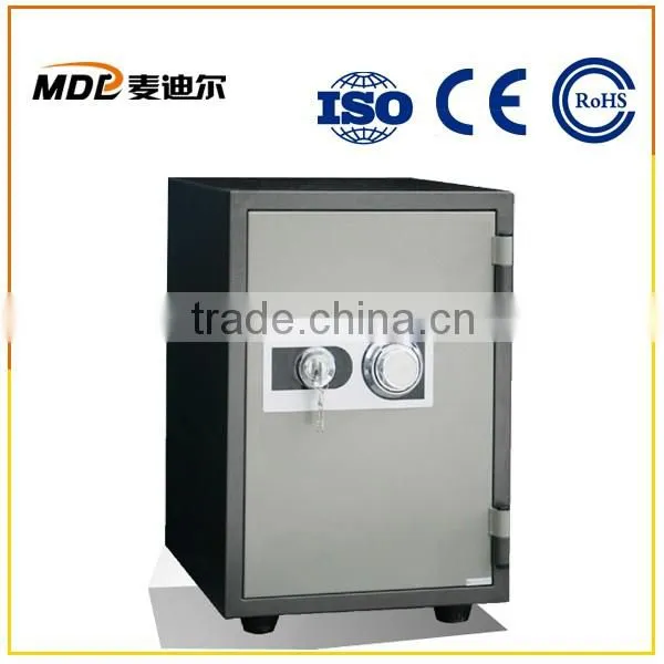 Digital Two Keys Mini Fireproof Safe Box for sale
