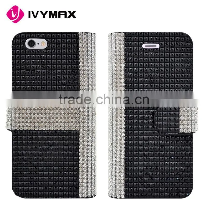 TPU+crystal rhinestone material bling bling crystal phone case for apple iphone 6s compatible brand