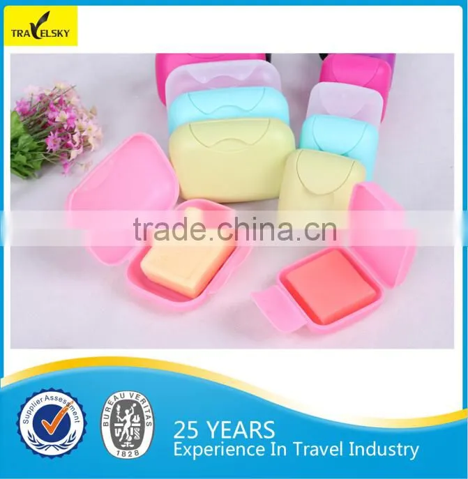 13764 Easy Carry Colorful Plastic Soap Holder
