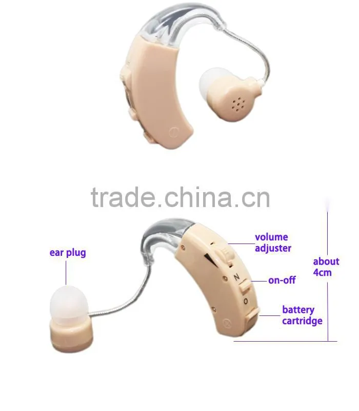 2016 hot selling best analog bte hearing aid ear sound amplifier products