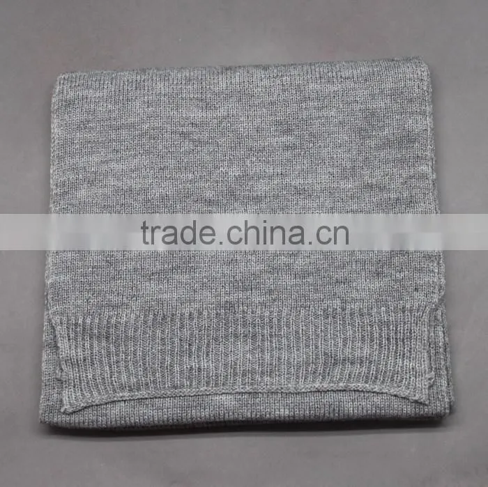 FASHION 70%ACRYLIC 30%WOOL KNITTED SCARF