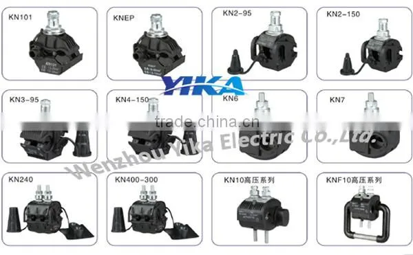 1KV-10KV Insulation Piercing Ground Connector, JJCF10 Insulation Cable Clamp