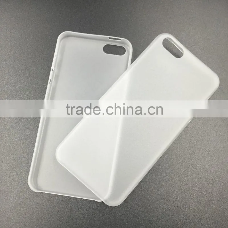 0.35mm ultra thin eco friendly Case For Iphone 5SE