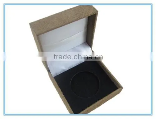 Classic plastic treasure acrylic showcase coin display box