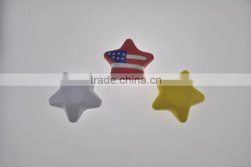 Promotional PU foam stress star toy