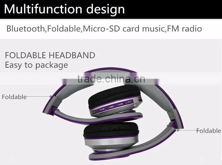 NEW Wireless Bluetooth Headphones for Mobile Phone Tablet PC FM Radio TF Card Headset Fidelity Bass Sports Headset S450 Earphone