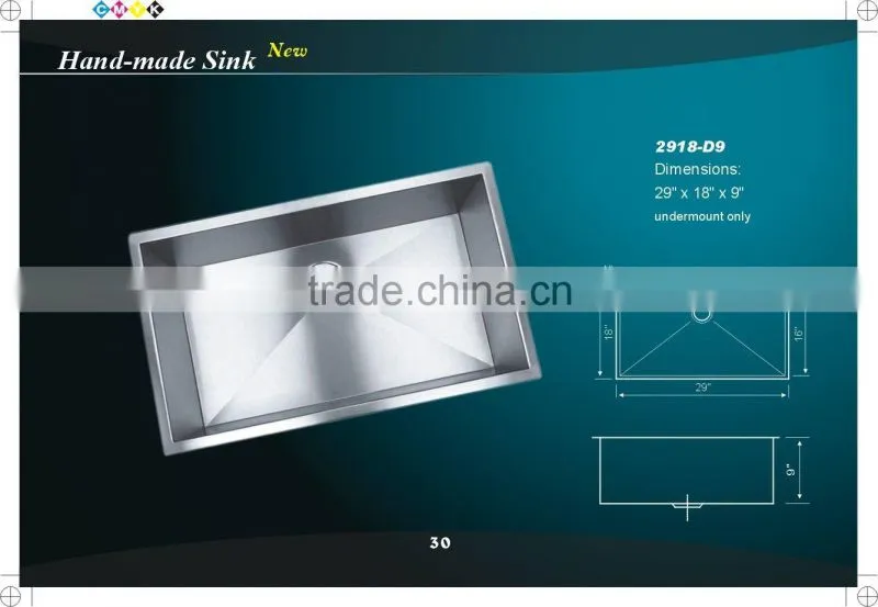 Hand made sink-2918a
