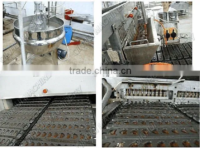 jelly candy depositing machine