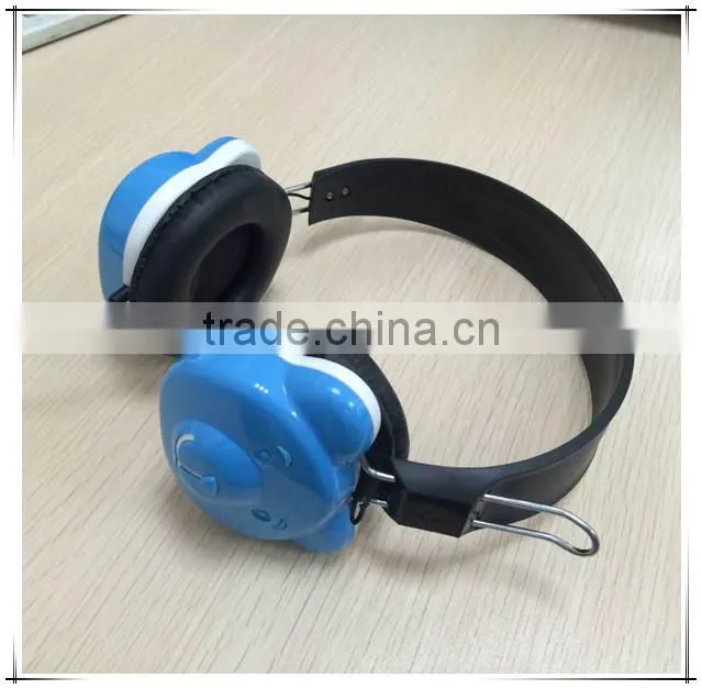Colorful Promotion Anime Headphone With Cute Catoon Pattern