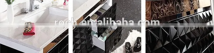 ROCH 8001 Low Cost Euro Style Granite Vanity Top Bathroom Furniture