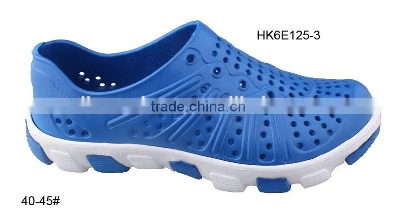 EVA Man Shoes 2016 New Mould EVA Injection Clog Shoes Factory