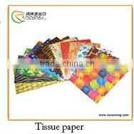 Craft Recycled Tissue Paper Gift Wrapping