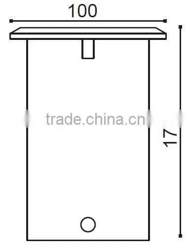 recessed inground light