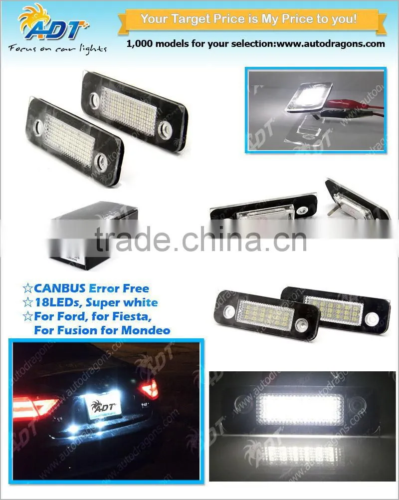 For Ford LED License Plate Lamp for FUSION MONDEO OEM part No 1332916X2