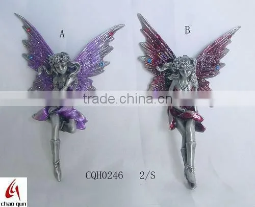 2012 metal lovely fairy sculpture 0145